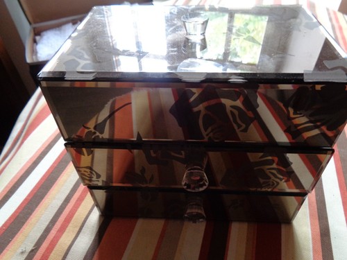 Boîte bijoux verre 3 - boÎte, en