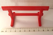 PLAYMOBIL  BARRIERE ROUGE 10 cm CIRQUE MEDIEVAL...