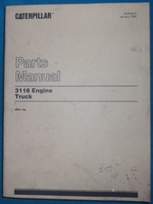 Cat CATERPILLAR 3116 Moteur Pièces Manuel Livre S/N 9GK00001-UP SEBP2270