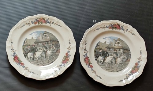 Assiette plate faience - assiette,