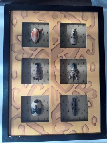 Tableau peint art africain - tableau,