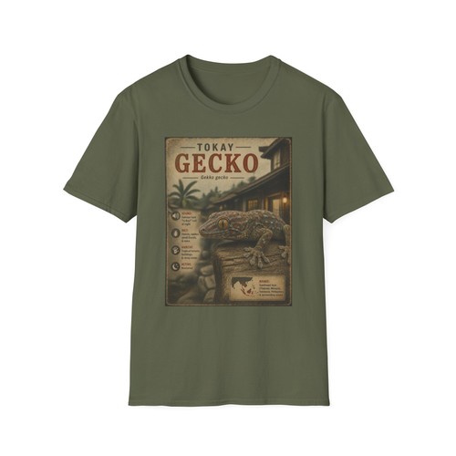 Tokay vintage gecko poster - tokay,