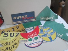 15 chapeaux et casquettes publicitaires anciens   TOUR DE FRANCE par chambrelent