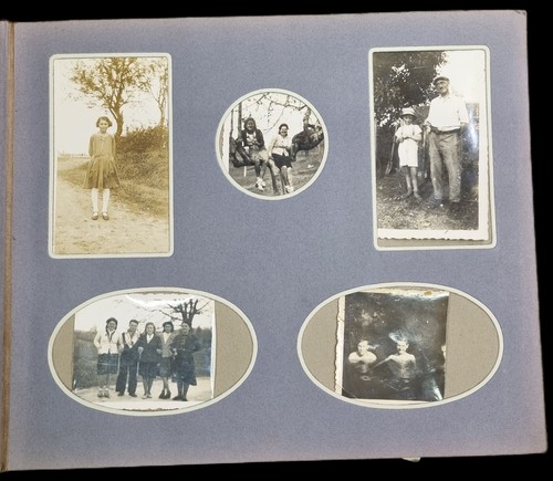 Album photo ancien - album,