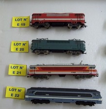 LOT DE 4 LOCOMOTIVES HO (