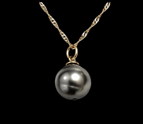 Pendentif jaune massif 14ct - jaune,