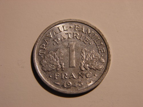 France franc etat francais - france., 1