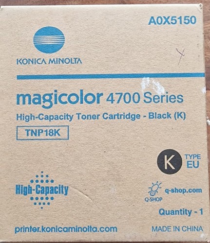 Original toner konica minolta - original,