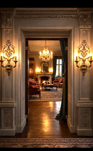 Très vieux paire - lampes, au