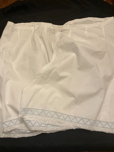 Ancienne culotte galon brodé - culotte,