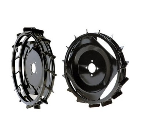 Paire roues métalliques - roues,
