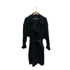 MAison Martin Margiela  FW 2009 Black Double Breasted Wool Coat  Size IT 44 fits