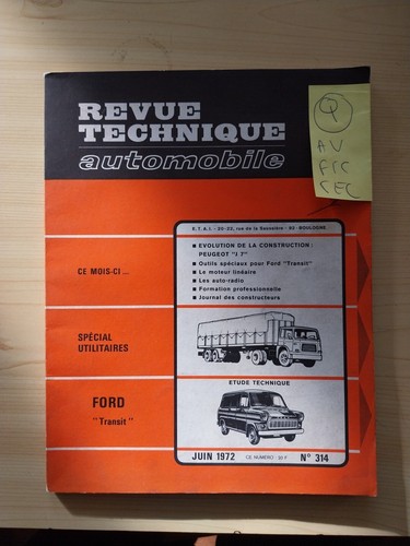 Revue technique ford transit - ford,