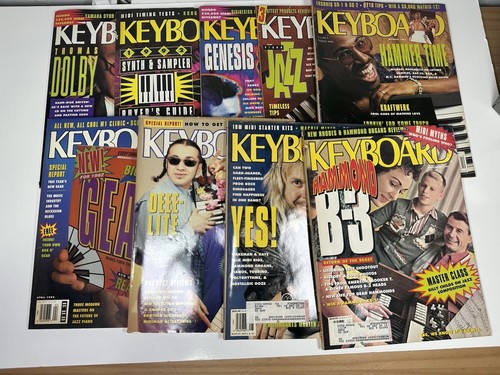 Keyboard magazine lot 8 - magazine,