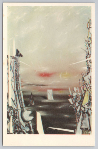 Postcard yves tanguy - tanguy, fear