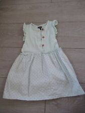 Robe d'été vert d'eau taille 24 mois kiabi