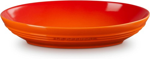 Creuset plat ovale profond - le,