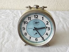Ancien Réveil mécanique Silvoz 9,5 cm de diamètre