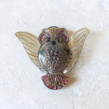 LEA STEIN BROCHE VINTAGE