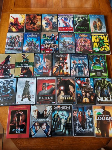 Dvd marvel comics - et,
