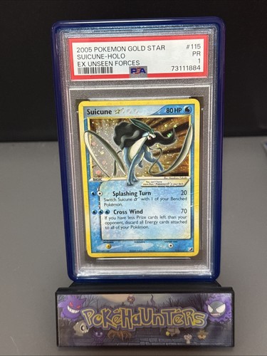 Pokemon card suicune - card, star