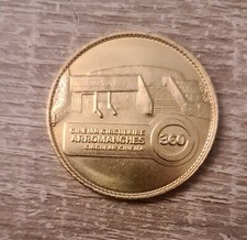 PIÈCE MÉDAILLE - CINÉMA CIRCULAIRE ARROMANCHES - MONNAIE DE PARIS - PORT WINSTON