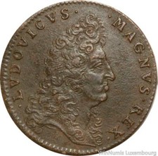 W5954 Jeton Louis XIV Prise de