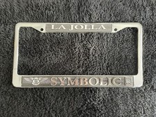 Symbolique Moteurs La Jolla Rolls-Royce Bentley Revendeur Licence Chrome Plaque