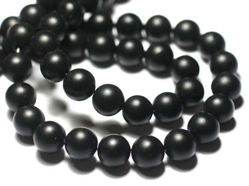 10pc perles pierre onyx - perles,