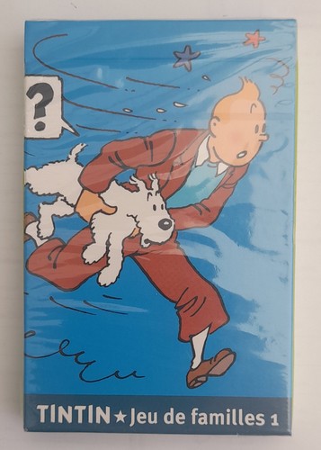 Jeux cartes tintin - jeux,