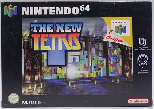 The new tetris n64 - tetris, (sans