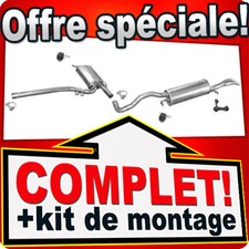Échappement pour AUDI A4 (B5) 1.9 TDI 75/90CH Berline / Break Avant Silencieux