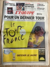 L'Equipe Journal 2/07/2005