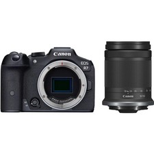 Canon EOS R7 avec RF-S 18-150mm F3.5-6.3 IS STM sans adaptateur arrière comme...