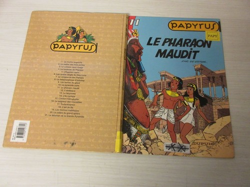 Papyrus le pharaon - bd,