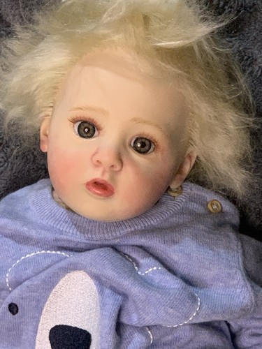 Ooak sweet reborn baby boy - baby,