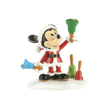 Figurine Mickey Cloches Noël