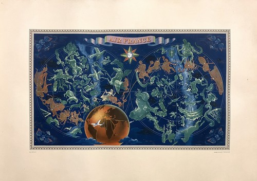 Original vintage air france - vintage,