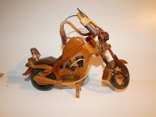Moto bois vintage chopper - moto,