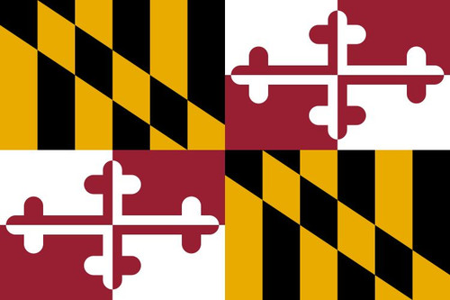 Drapeau maryland etat - du,