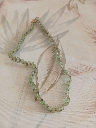 Collier artisanal perlé
