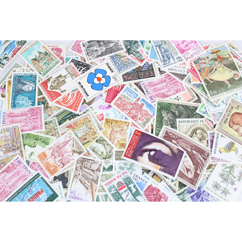 Lot 400 timbres france - 400,