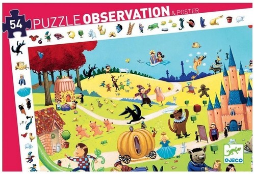 Puzzle djeco observation - observation, les
