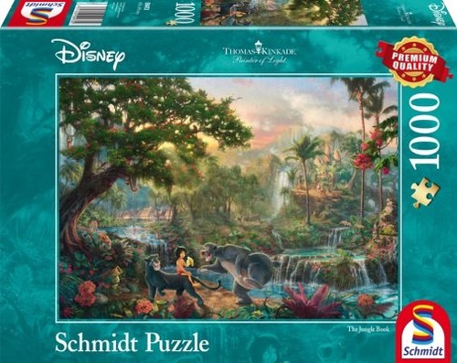 Puzzle 1000 pièces disney - pièces,