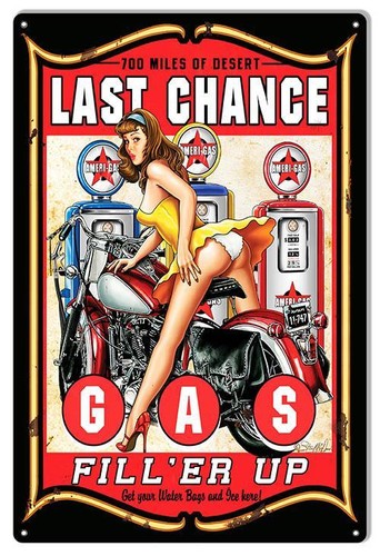 Plaque sexy pin last chance - pin, up