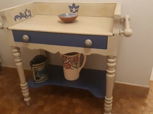Table toilette ancienne - table,