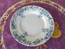 Plat rond faience longwy - rond,