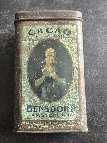 Boite métal cacao bensdorp - métal,