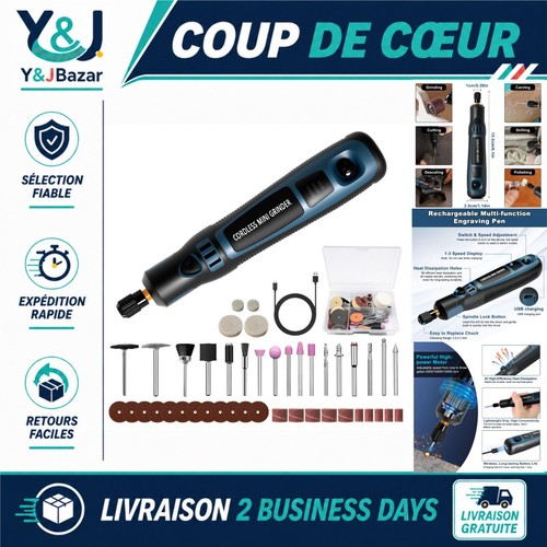Stylo graveur électrique sans