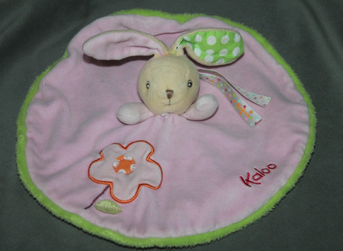 Doudou kaloo lapin plat - lapin,